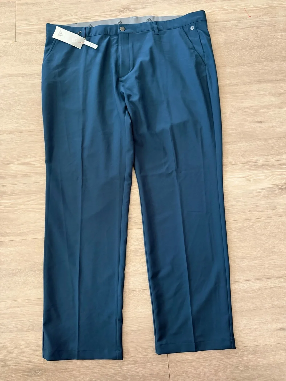 Adidas Ultimate365 Mens Golf Pants Blue Tapered Regular Fit 44 x 32 NWT
